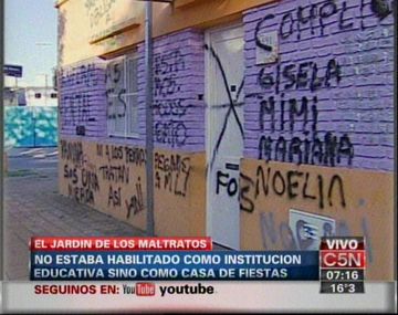 Desde el jardín aseguran que se trata de un hecho aislado