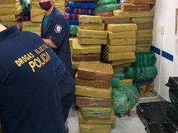 Ezeiza: secuestraron y quemaron más de 5 toneladas de drogas