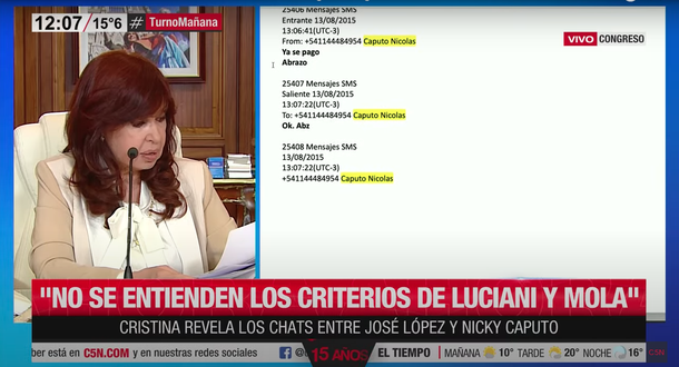 Rating: arrasó C5N con las declaraciones de Cristina Kirchner