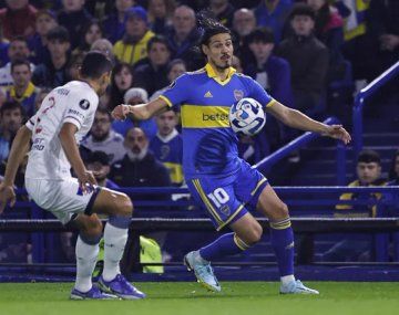 Edinson Cavani tras su debut en Boca: Quería vivir esta experiencia