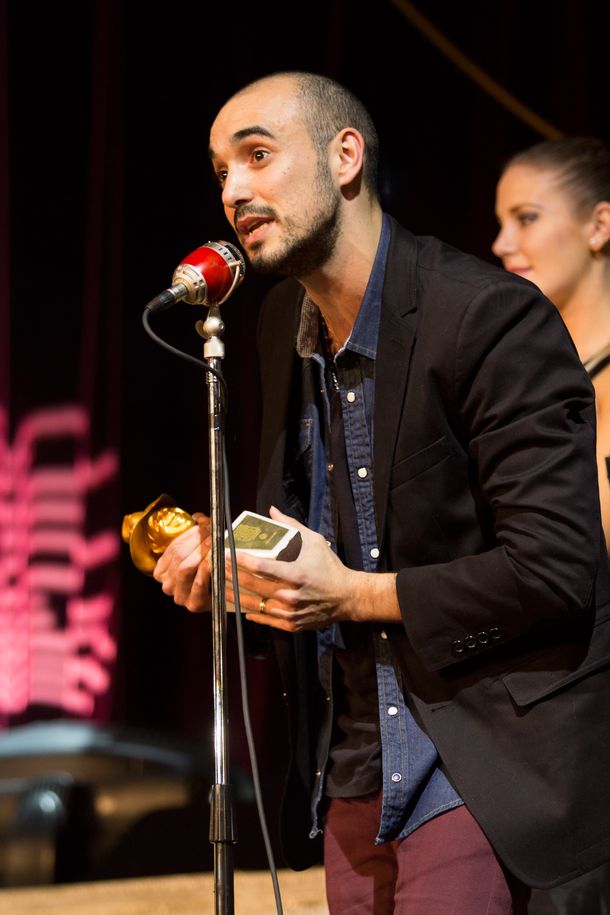 Abel Pintos se quedó con el premio Gardel de Oro 2013