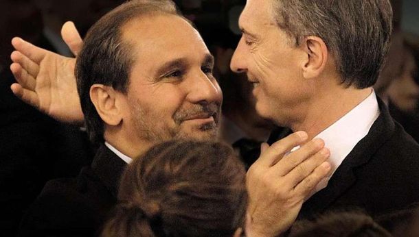 Nicolás Caputo y Mauricio Macri