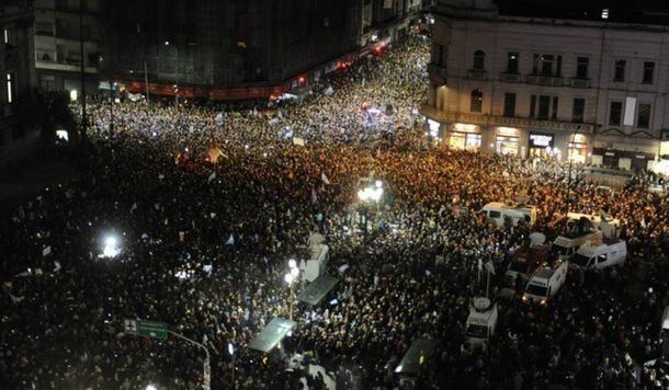 La grieta al rojo vivo: así fue la marcha que pedía el desafuero de Cristina Kirchner
