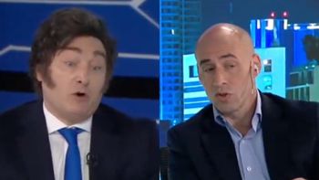Milei ahora le gritó a Trebucq por la crisis: ¿Cómo querés que lo resuelva?