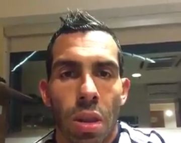 VIDEO: el emotivo saludo de Tevez a un nene con una enfermedad terminal