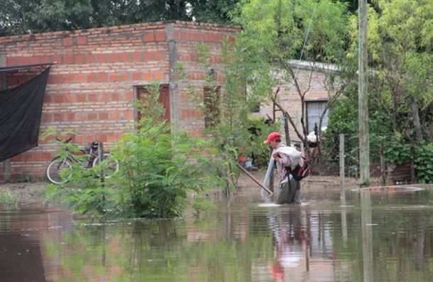 Inundación en Corrientes - Crédito:&nbsp;corrienteshoy.com