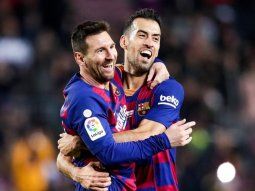 El mensaje de Messi a Busquets tras anunciar su salida del Barcelona