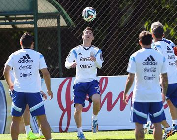 Mirá las mejores fotos del entrenamiento de la Selección