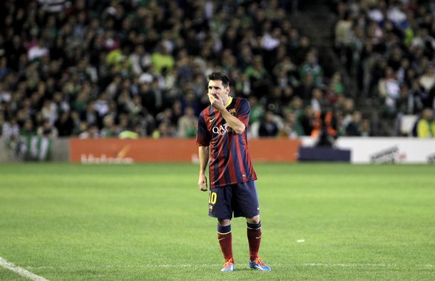 Inédita sequía goleadora de Lionel Messi en España