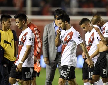 La desazón de los jugadores de River