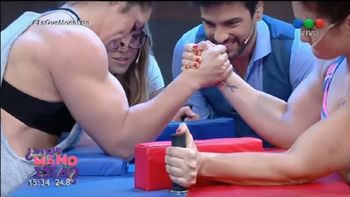 Impactante lesión en la pulseada de En qué mano está Impactante lesión en la pulseada de En qué mano está