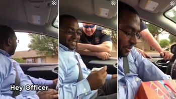 el hombre fue detenido por el policía pero recibió la mejor noticia de su vida el hombre fue detenido por el policía pero recibió la mejor noticia de su vida