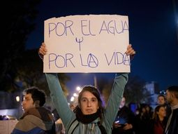 Marcha por el agua, el jueves, en Montevideo. Marcha por el agua, el jueves, en Montevideo.