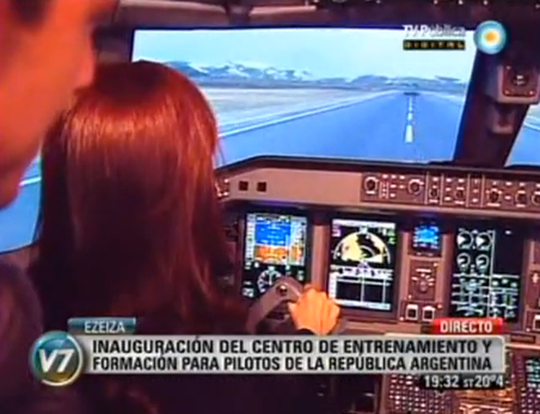 CFK inauguró nueva terminal en Ezeiza y voló a Bariloche