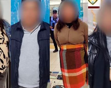Flores: detienen a cuatro pungas con 14 celulares robados en la vía pública