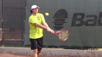 David en el entrenamiento de este miércoles David en el entrenamiento de este miércoles