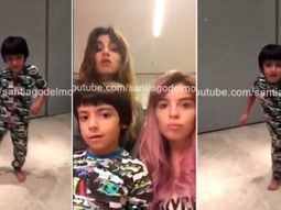 benjamin agüero baila al ritmo de la hija de santiago del moro benjamin agüero baila al ritmo de la hija de santiago del moro