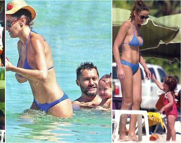 Las vacaciones de Débora Bello y Diego Torres