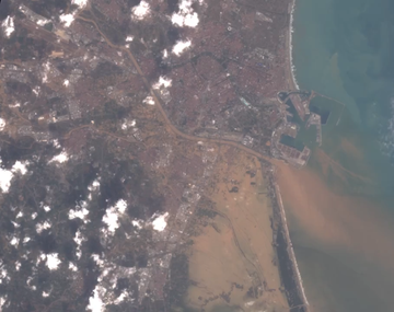 Una imagen satelital de la NASA muestra cómo quedó Valencia tras la DANA