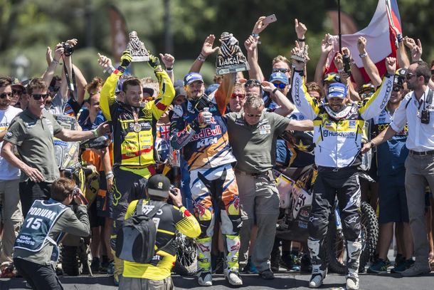 El final del Dakar 2016, en imágenes