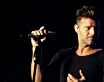 Ricky Martin hizo un recital en Buenos Aires