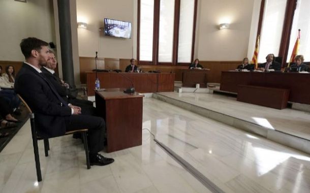 Messi ya declara ante la Justicia de España por presunta evasión fiscal