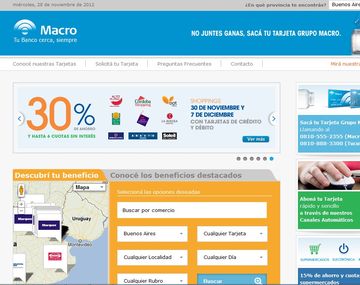 Banco Macro presenta nueva web de beneficios para clientes