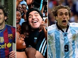Messi Diego y Bati