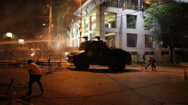 La policía detuvo un total de 211 personas por los incidentes