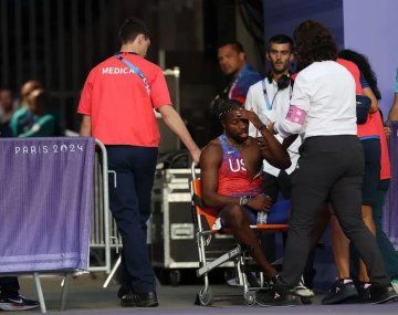 Noah Lyles corrió con Covid-19