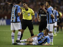 El volante fue la gran figura de la final, aunque salió lesionado en el primer tiempo El volante fue la gran figura de la final, aunque salió lesionado en el primer tiempo