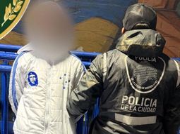 El hincha de Cruzeiro fue detenido cuando salía de la Bombonera El hincha de Cruzeiro fue detenido cuando salía de la Bombonera