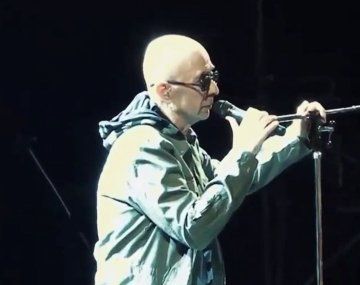 Así les contaba Indio Solari a sus fans sobre su mal diagnóstico.