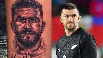 es un monton: un argentino se tatuo a tim payne y el futbolista le respondio es un monton: un argentino se tatuo a tim payne y el futbolista le respondio