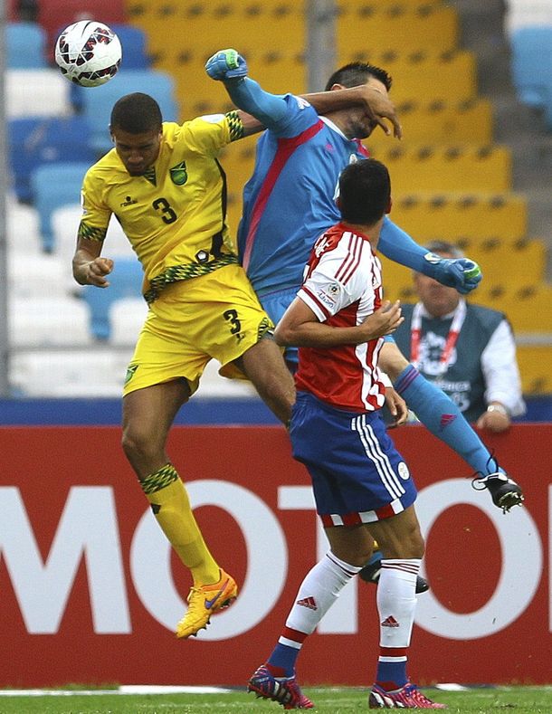 Paraguay derrotó a Jamaica y se subió a la punta del grupo B