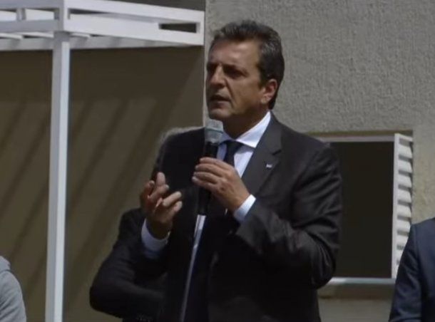 Sergio Massa en La Rioja: Se discute si los argentinos son parte del futuro o son abandonados a su suerte