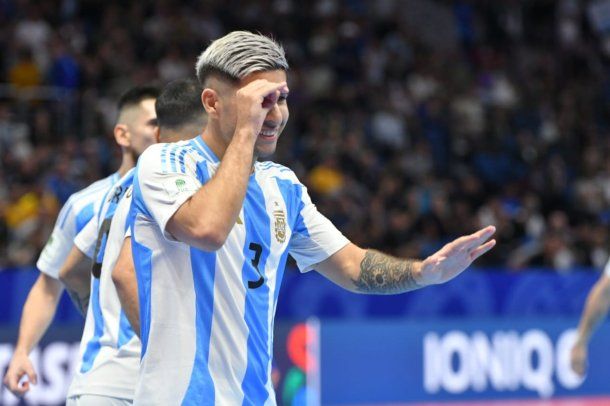 Argentina venció 3-2 a Francia y jugará la final del Mundial de Futsal ante Brasil