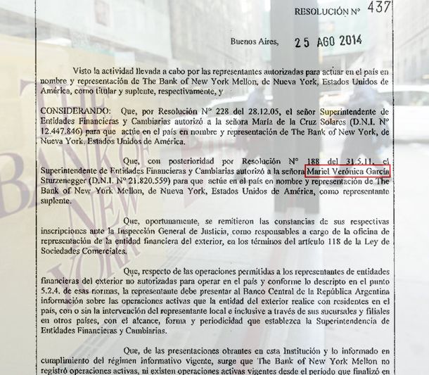 El Bank of New York tiene a un Sturzenegger en sus filas como referente en el país