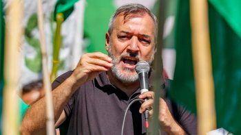 Rodolfo Aguiar, secretario general de ATE Rodolfo Aguiar, secretario general de ATE