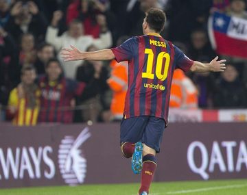 Messi volvió con todo e hizo dos goles para Barcelona