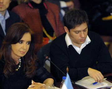 Cristina está reunida en Olivos con Carlos Zannini y Axel Kicillof