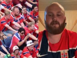 el hincha de noruega que desafia el festejo mas famoso del mundial: no voy a remar