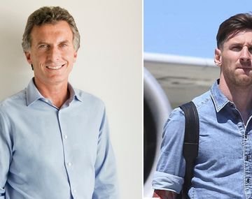 Macri y Messi