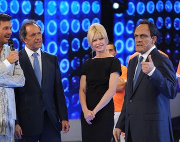 VIDEO: Así fue la aparición de Scioli en ShowMatch