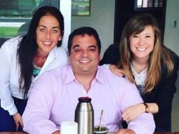 Jorge Triaca y sus hermanas