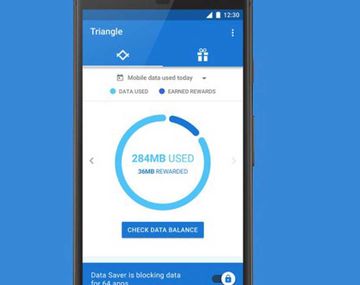 Triangle: Una app que te permitirá ahorrar datos