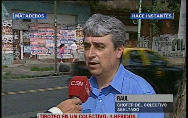 Tiros en un colectivo: Una bala perdida puede ser para cualquiera