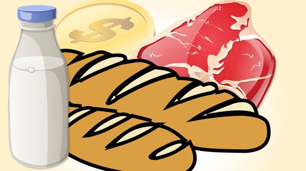 La canasta básica aumentó $2500 en 2017