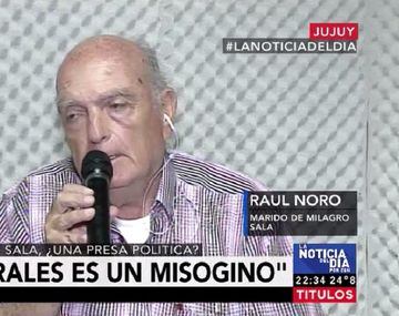 El marido de Milagro Sala en C5N: Todo esto es un tema político