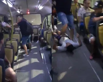 Un pasajero noqueó a un hombre que se masturbó delante de una nena en un colectivo